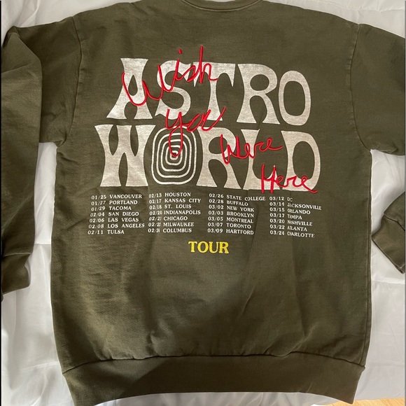 ASTROWORLD CONCERT MERCH SIZE M - Picture 4 of 4